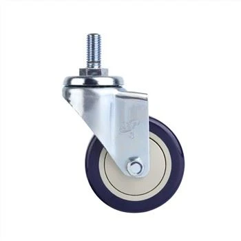 3 Inci Batang PU Casters